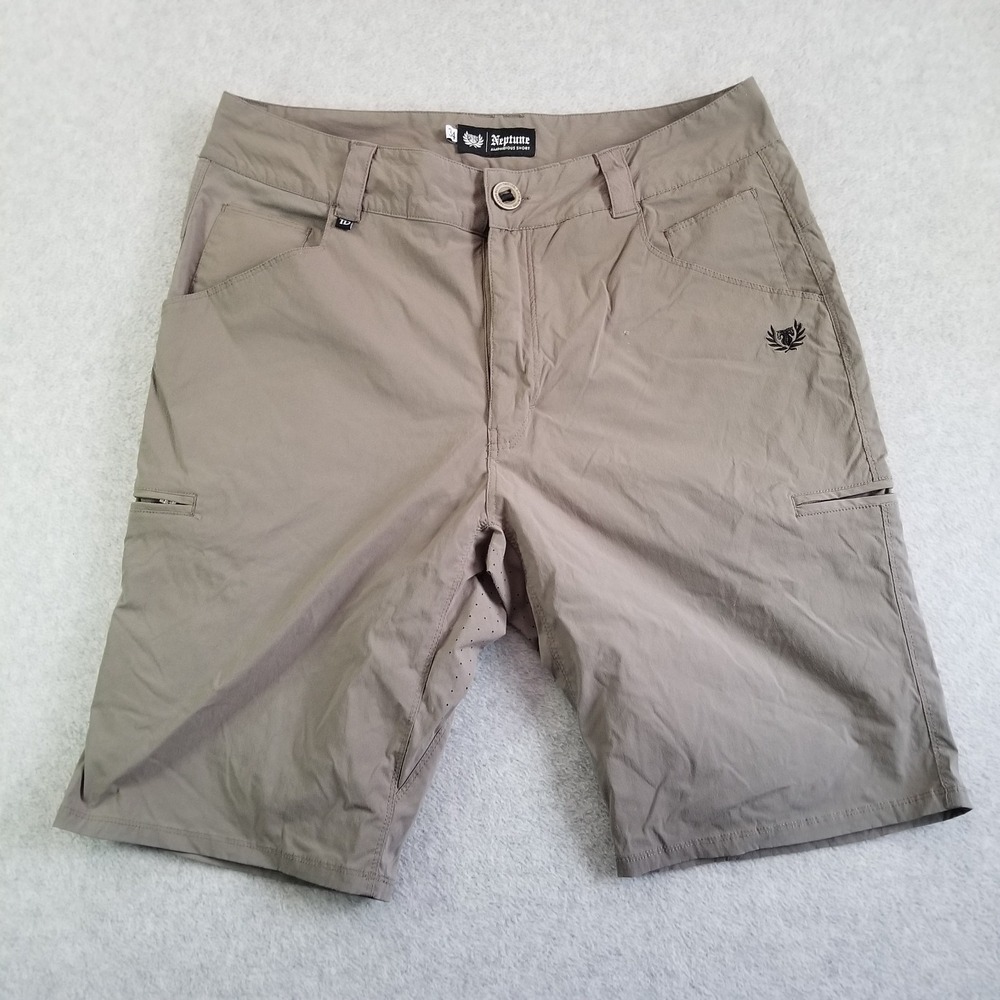 Tactical Distributors TD Shorts Mens Size 34 Tan Neptune Amphibious Hiking Cargo